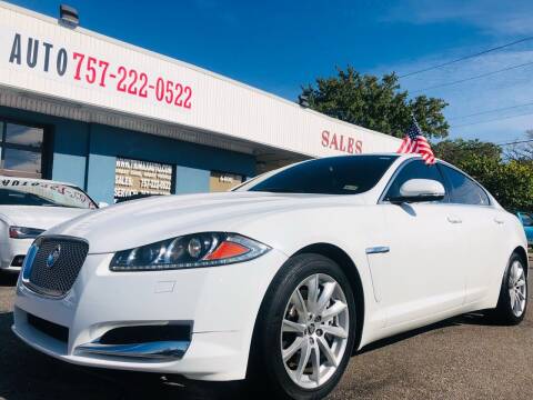 2013 Jaguar XF for sale at Trimax Auto Group in Norfolk VA