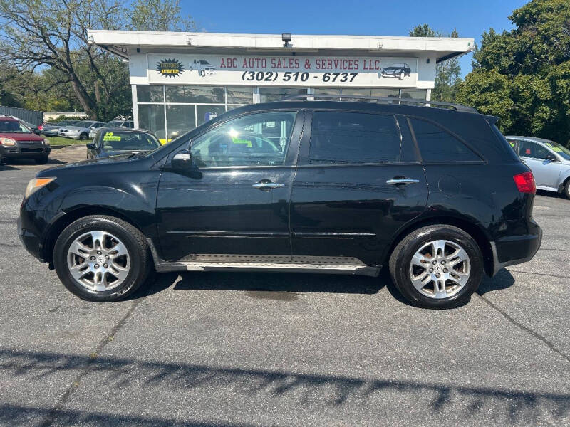 Used 2007 Acura MDX Technology & Entertainment Package with VIN 2HNYD28437H509655 for sale in New Castle, DE