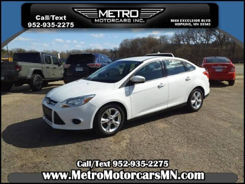 2013 Ford Focus for sale at Metro Motorcars Inc in Hopkins MN