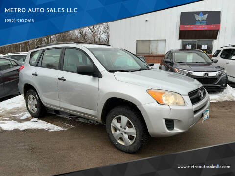 2009 Toyota RAV4 for sale at METRO AUTO SALES LLC in Lino Lakes MN