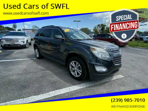 2017 Chevrolet Equinox for sale at Used Cars of SWFL in Fort Myers FL