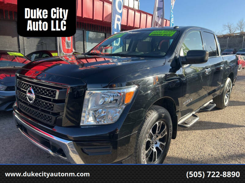 2021 Nissan Titan for sale at Duke City Auto LLC in Gallup NM