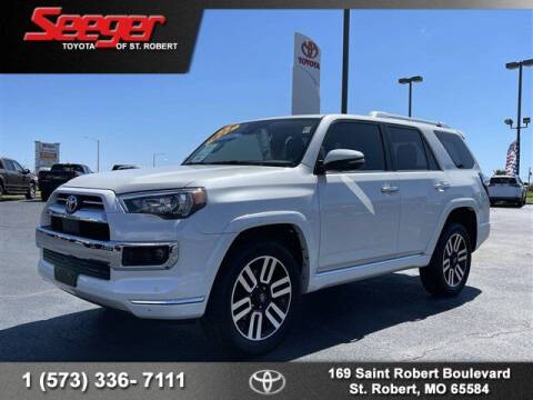 2022 Toyota 4Runner for sale at SEEGER TOYOTA OF ST ROBERT in Saint Robert MO