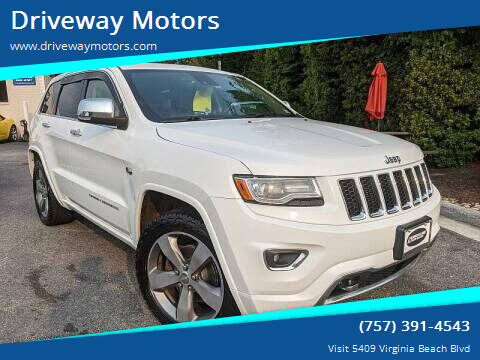 2014 Jeep Grand Cherokee for sale at Driveway Motors in Virginia Beach VA