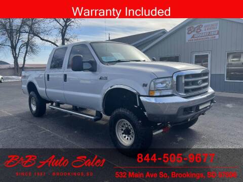 2004 Ford F-250 Super Duty for sale at B & B Auto Sales in Brookings SD