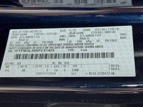 2025 Ford F-150