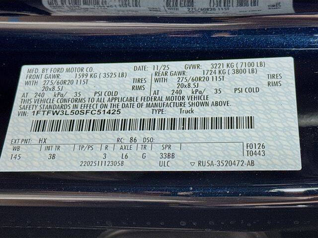 2025 Ford F-150