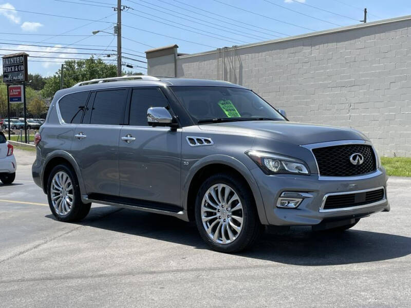 Used 2015 INFINITI QX80 Base with VIN JN8AZ2NC3F9371607 for sale in Knoxville, TN