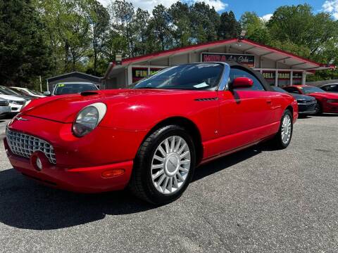 2004 Ford Thunderbird for sale at Mira Auto Sales in Raleigh NC