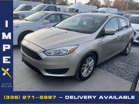 2017 Ford Focus for sale at Impex Auto Sales in Greensboro NC