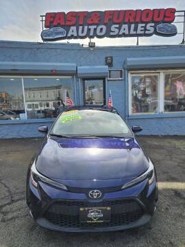2021 Toyota Corolla for sale at FAST AND FURIOUS AUTO SALES in Newark NJ
