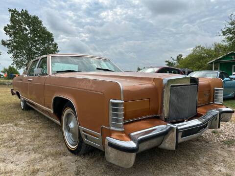 1978 Lincoln Continental for sale at JACOB'S AUTO SALES in Kyle TX
