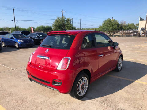2013 FIAT 500 Sport
