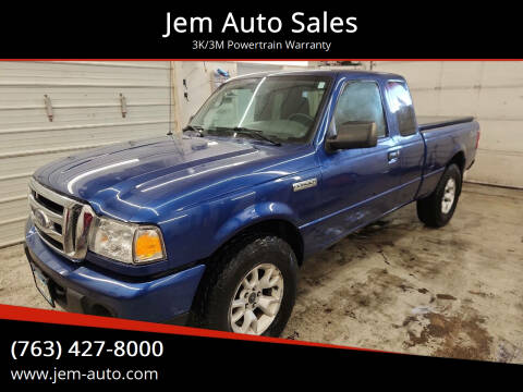 2011 Ford Ranger for sale at Jem Auto Sales in Anoka MN