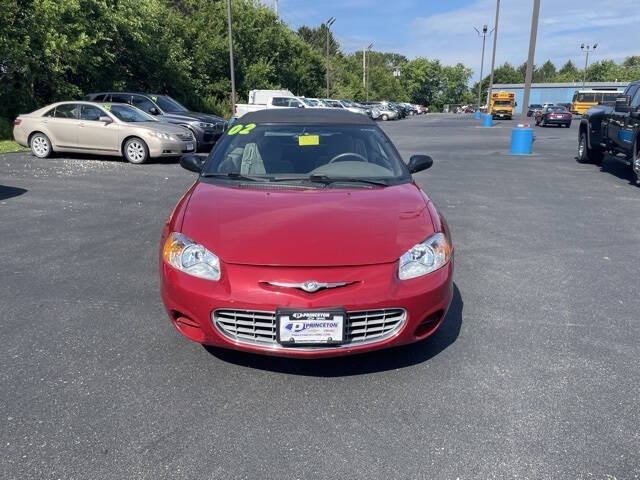 Used 2002 Chrysler Sebring GTC with VIN 1C3EL75R82N349155 for sale in Princeton, IL