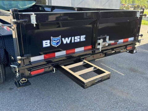 2025 BWISE 7x16 Dump Trailer 16k 8 CHANNE