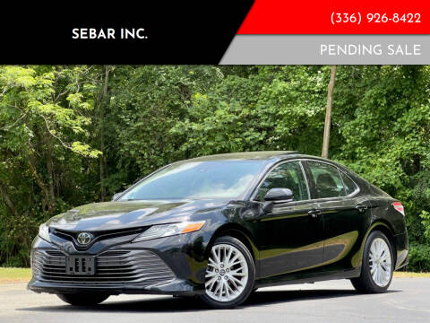 2019 Toyota Camry for sale at Sebar Inc. in Greensboro NC