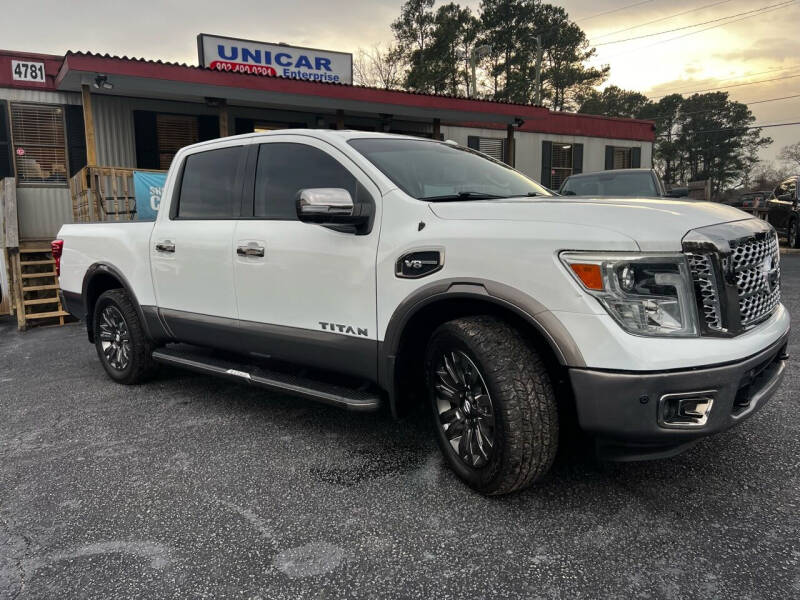 2017 Nissan Titan for sale at Unicar Enterprise in Lexington SC