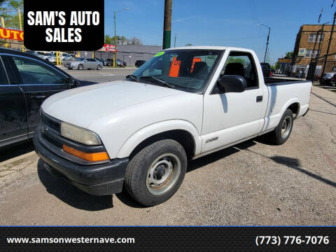 1998 Chevrolet S-10 for sale at SAM'S AUTO SALES in Chicago IL