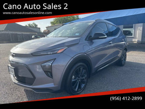 2022 Chevrolet Bolt EUV for sale at Cano Auto Sales 2 in Harlingen TX