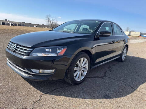 2013 Volkswagen Passat for sale at Minnix Auto Sales LLC in Cuyahoga Falls OH