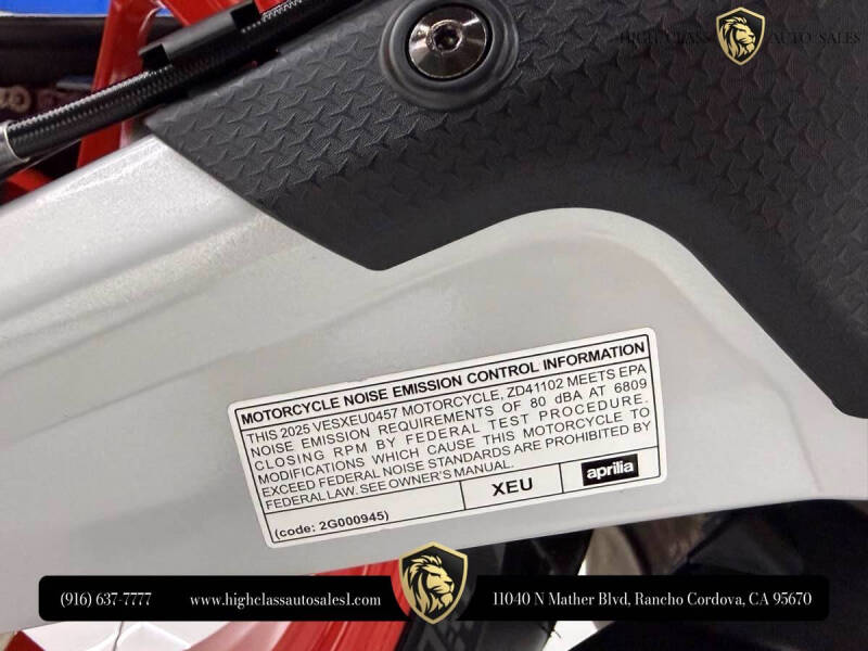 2025 Aprilia RS 457