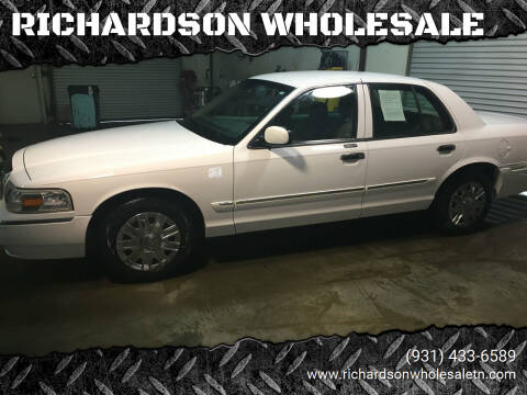 2006 Mercury Grand Marquis for sale at RICHARDSON WHOLESALE in Fayetteville TN