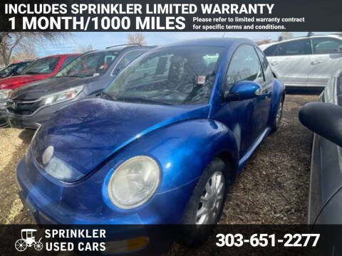 2004 Volkswagen New Beetle for sale at Sprinkler Used Cars in Longmont CO