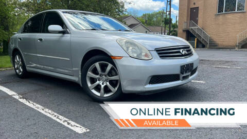 2006 Infiniti G35 for sale at Quality Luxury Cars NJ in Rahway NJ