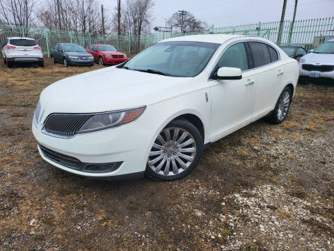 2013 Lincoln MKS for sale at DEALER CONNECTED INC in Detroit MI