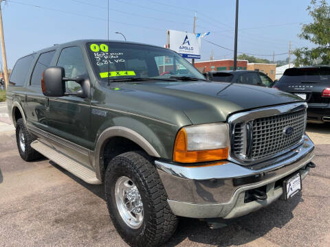 2000 Ford Excursion for sale at Apollo Auto Sales LLC in Sioux City IA