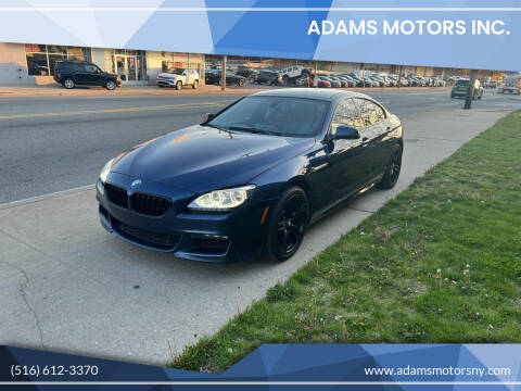 2014 BMW 6 Series for sale at Adams Motors INC. in Inwood NY