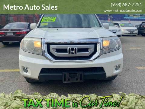 2011 Honda Pilot for sale at Metro Auto Sales in Lawrence MA