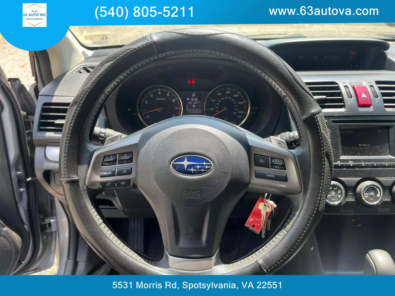 2014 Subaru XV Crosstrek for sale at 63 Auto Inc in Spotsylvania, VA