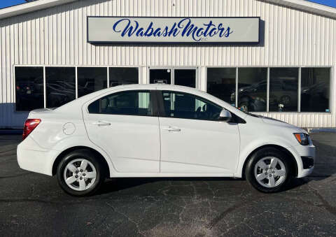 2016 Chevrolet Sonic for sale at Wabash Motors in Terre Haute IN
