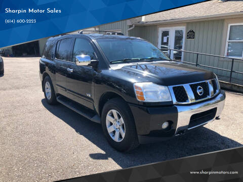 2006 Nissan Armada for sale at Sharpin Motor Sales in Columbus OH