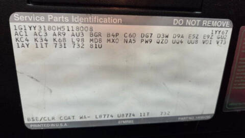 1987 Chevrolet Corvette