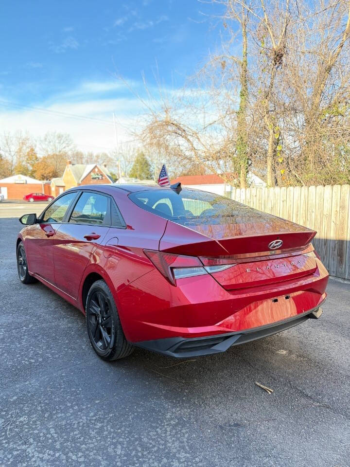 2021 Hyundai ELANTRA for sale at Joes Blvd Auto Sales in Hopewell, VA