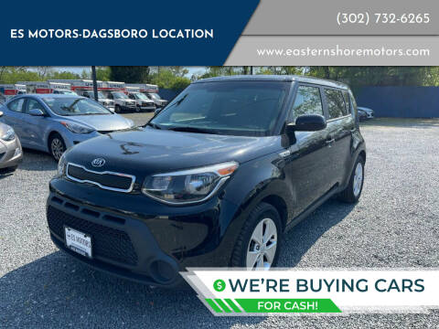 2016 Kia Soul for sale at ES Motors-DAGSBORO location in Dagsboro DE