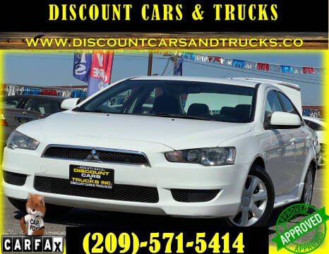 2014 Mitsubishi Lancer for sale at Discount Cars & Trucks in Modesto CA