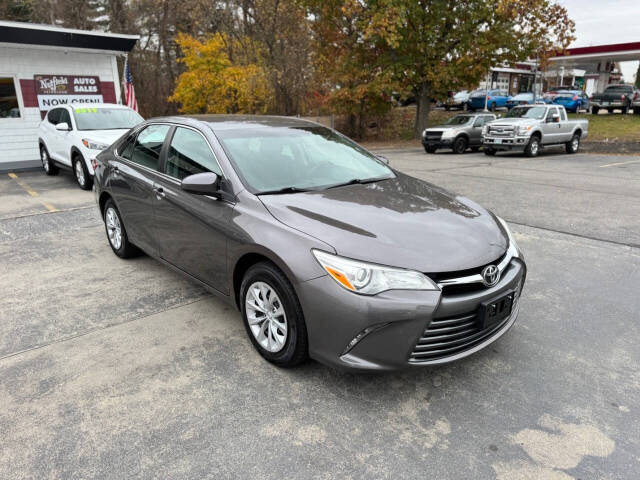 2015 Toyota Camry for sale at Nutfield Petroleum in Londonderry, NH