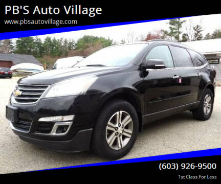 2017 Chevrolet Traverse for sale at PB'S Auto Village in Hampton Falls NH