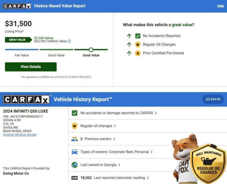 2024 Infiniti Q50 Luxe