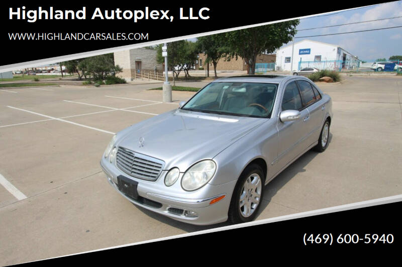2006 Mercedes-Benz E-Class for sale at Highland Autoplex, LLC in Dallas TX
