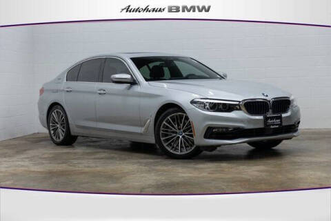 2018 BMW 5 Series for sale at Autohaus Group of St. Louis MO - 3015 South Hanley Road Lot in Saint Louis MO