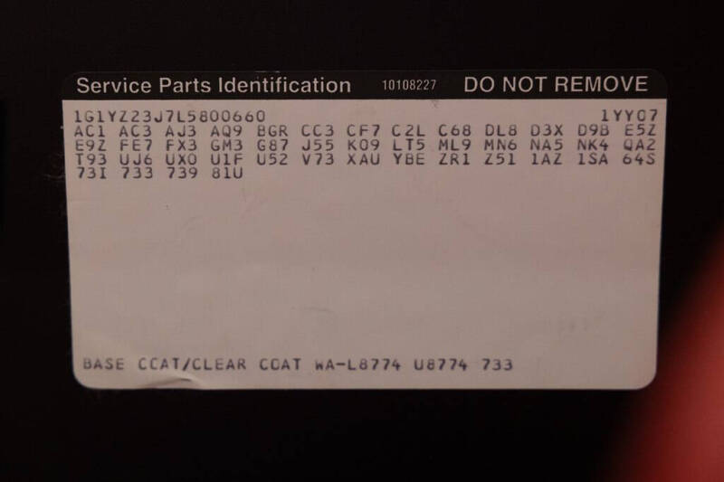 1990 Chevrolet Corvette ZR1