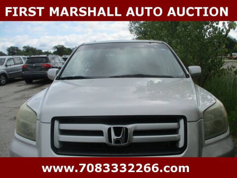 2006 Honda Pilot for sale at First Marshall Auto Auction in Harvey IL