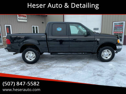 2001 Ford F-150 for sale at Heser Auto & Detailing in Jackson MN