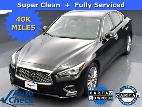 2021 Infiniti Q50 for sale at CTCG AUTOMOTIVE in Newark NJ