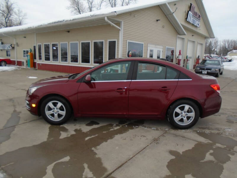 2015 Chevrolet Cruze for sale at Milaca Motors in Milaca MN